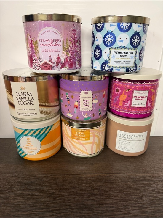 Bath & Body Works Other - Bath & Body Works 3-Wick Candles